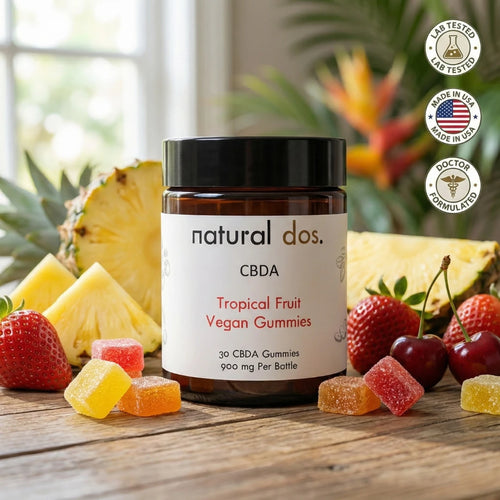 Vegan Tropical CBDA Gummies