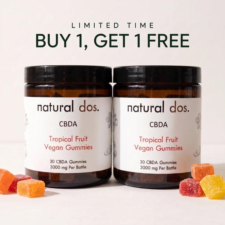 Calming CBDA Gummies for stress, anxiety & sleep