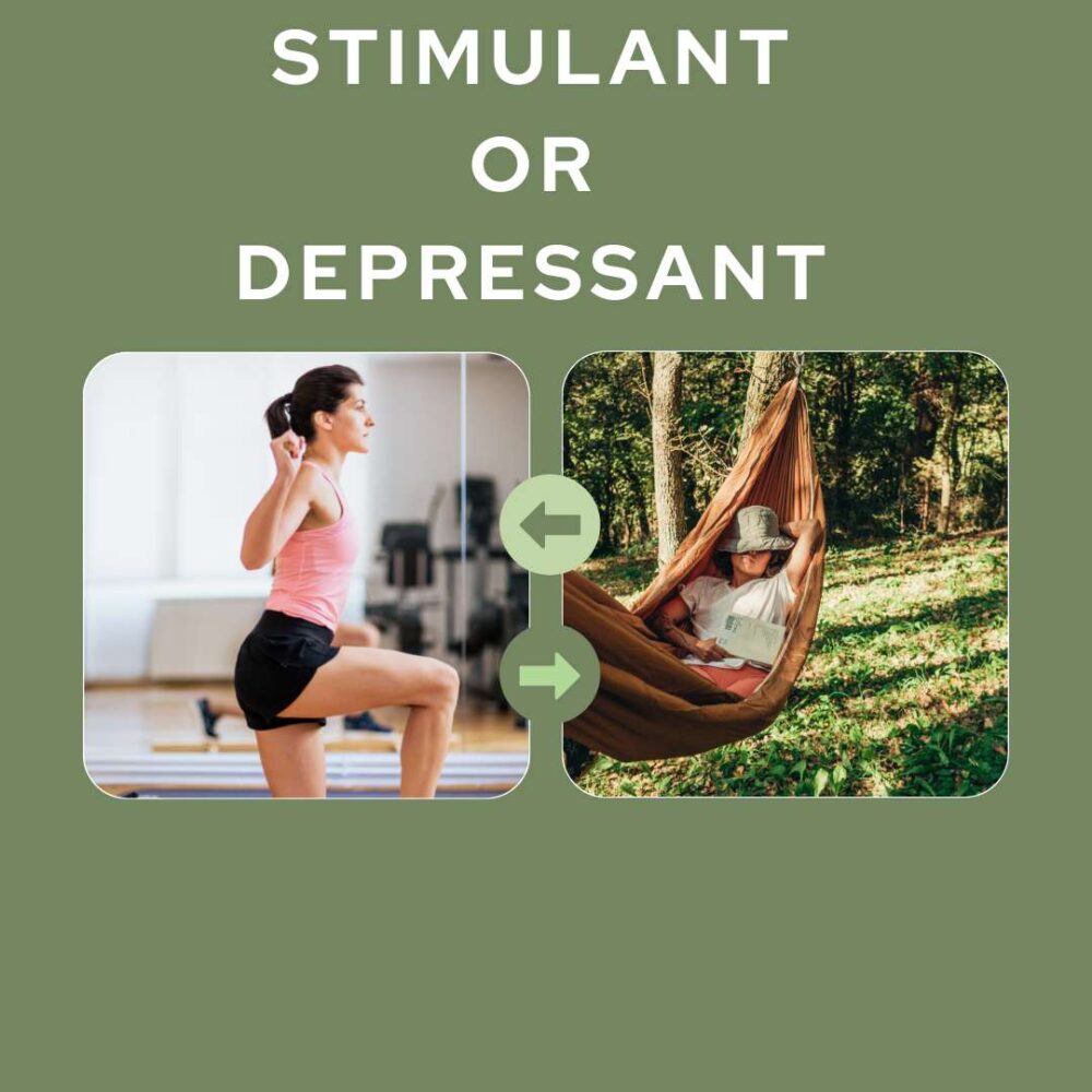 CBD: Stimulant or a Depressant?