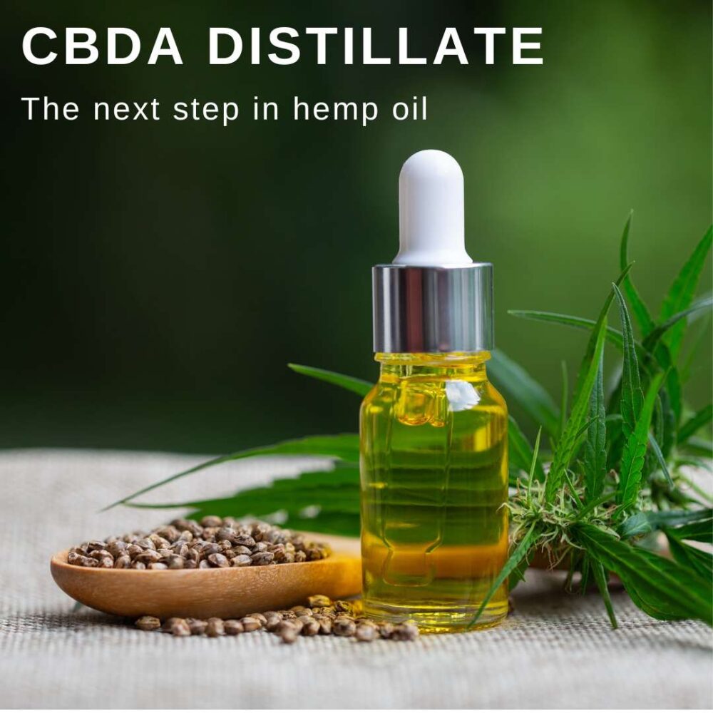 CBDA Distillate - The new hemp oil