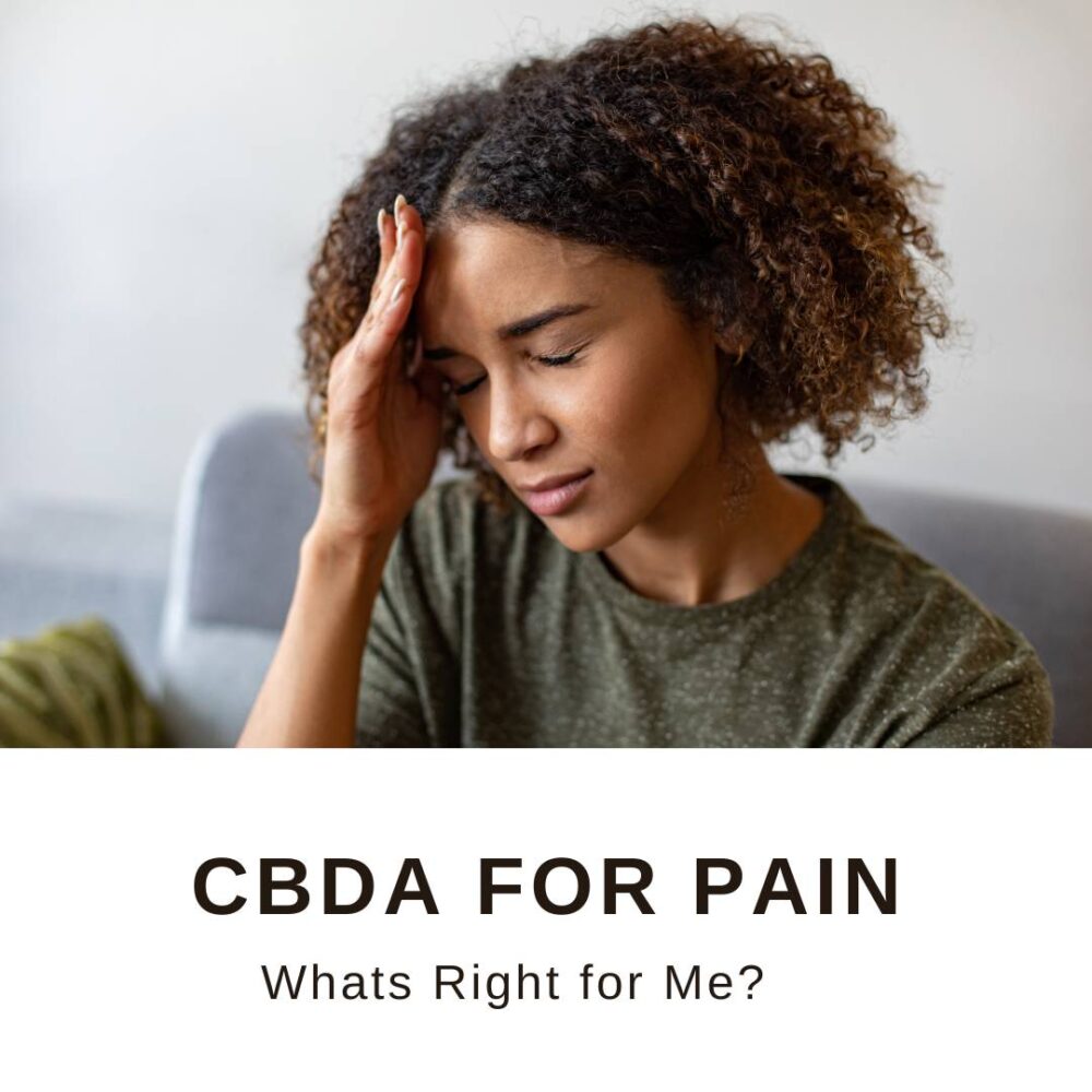 CBDA for Pain - The Science