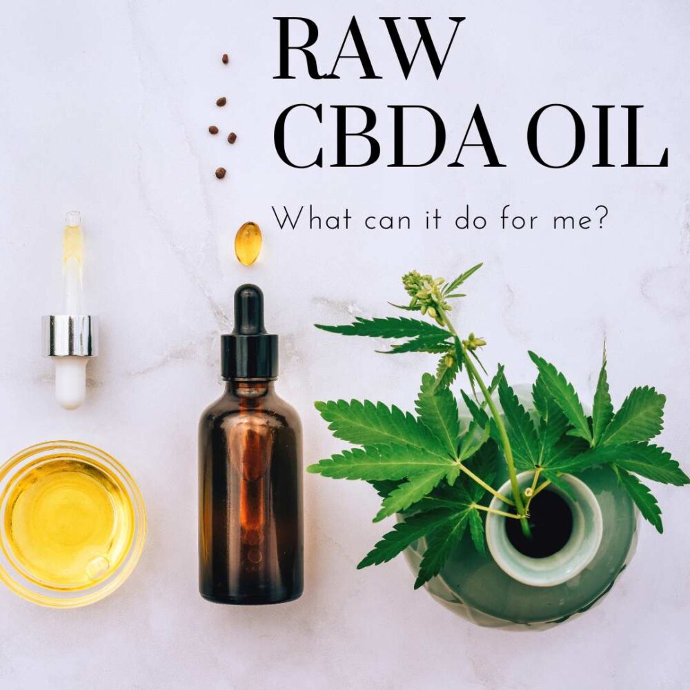 Raw CBDA Oil