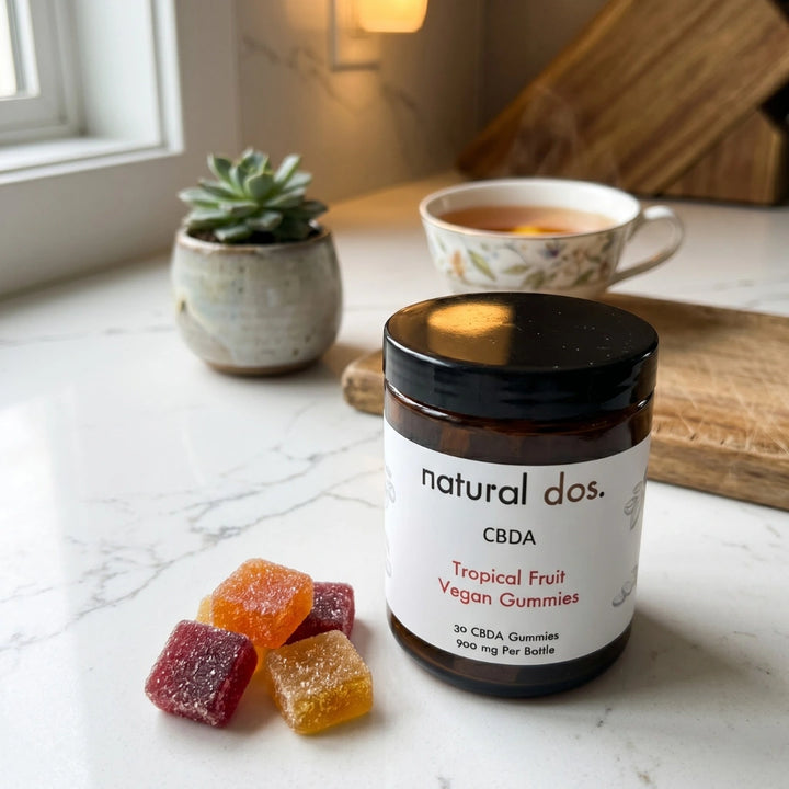 Calming CBDA Gummies for stress, anxiety & sleep