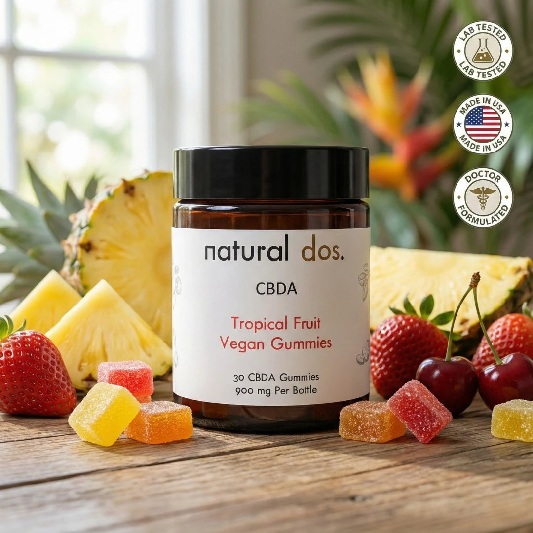 Vegan Tropical CBDA Gummies