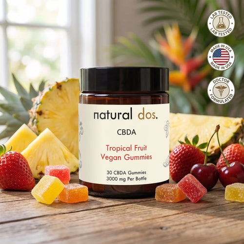 Vegan Tropical CBDA Gummies