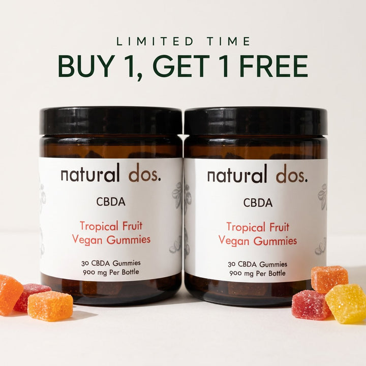 Calming CBDA Gummies for stress, anxiety & sleep