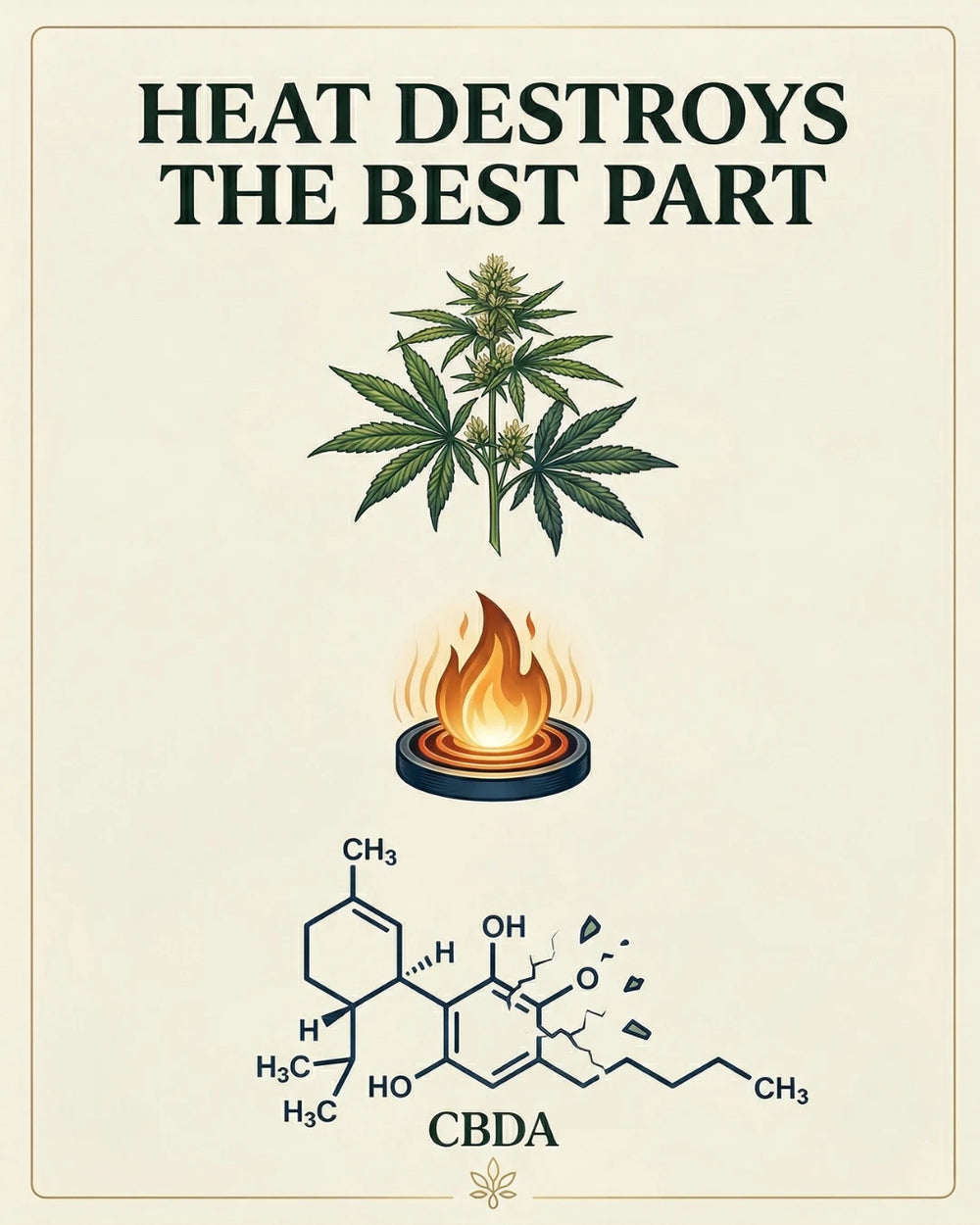 HEAT DESTROYS THE BEST PART